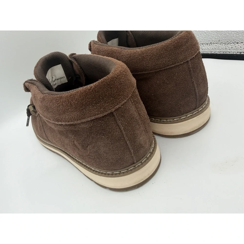 Eddie Bauer Mens Chukka Boots Brown Suede Size 12 M